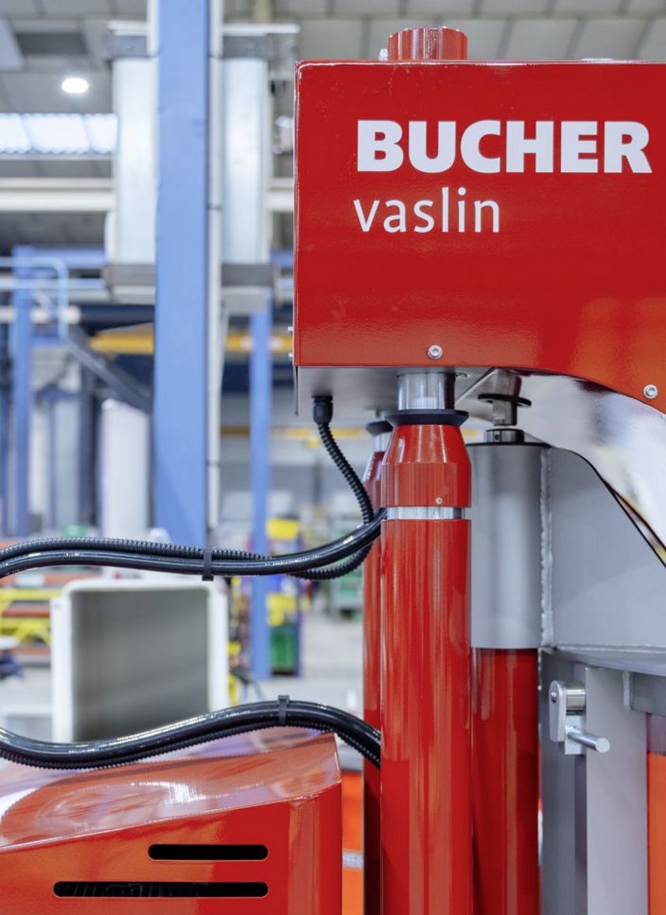 Bucher Vaslin machine grape press